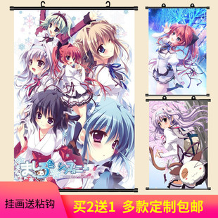 纯白交响曲海报挂画galgame高清游戏壁纸动漫周边定制自粘装饰画