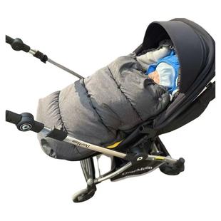 Dearmom推车保暖睡袋bebebus婴儿推车秋冬防风防寒保暖睡袋通用