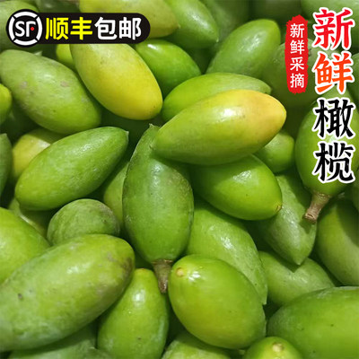 新鲜香甜青橄榄新鲜果现摘酥脆生吃回甘正宗水果煲汤生青果500g