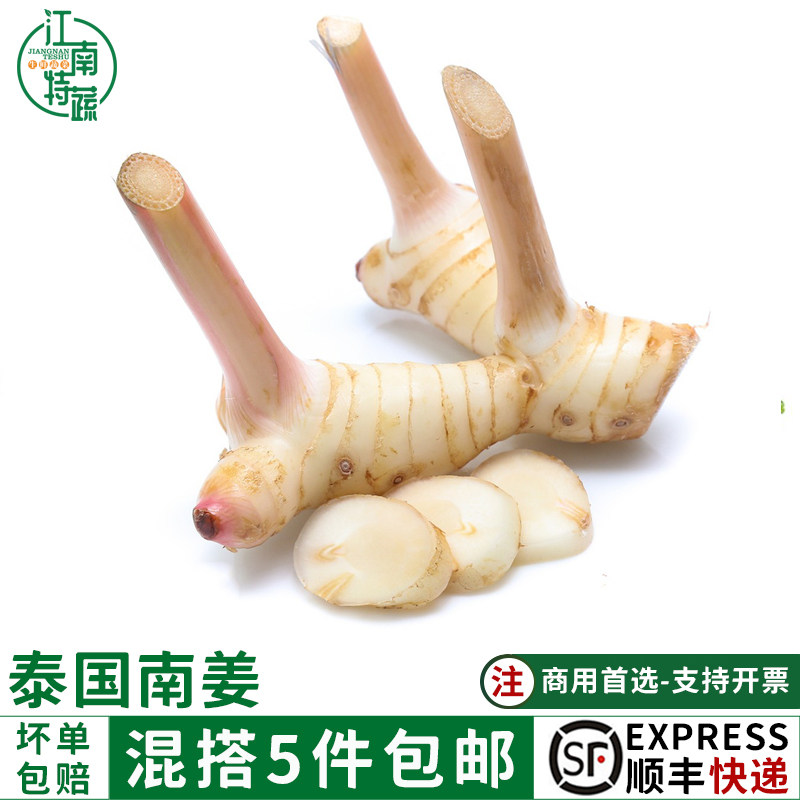 新鲜南姜泰国南姜500g调味香料冬阴功汤料火锅底料新鲜蔬菜生姜