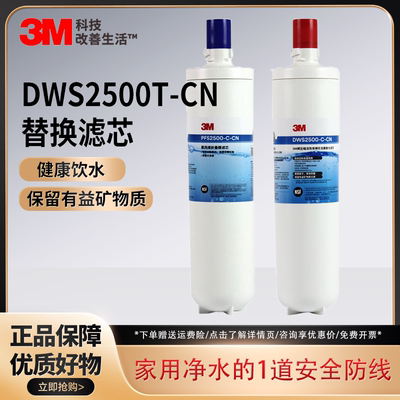 3M净水器替换滤芯DWS2500T-CN