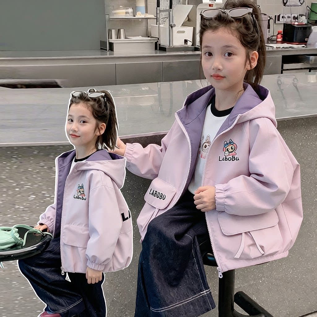 女童春装外套新款儿童韩版女孩春