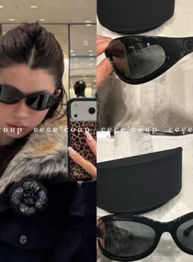 26FW复古猫眼发箍太阳镜护目镜