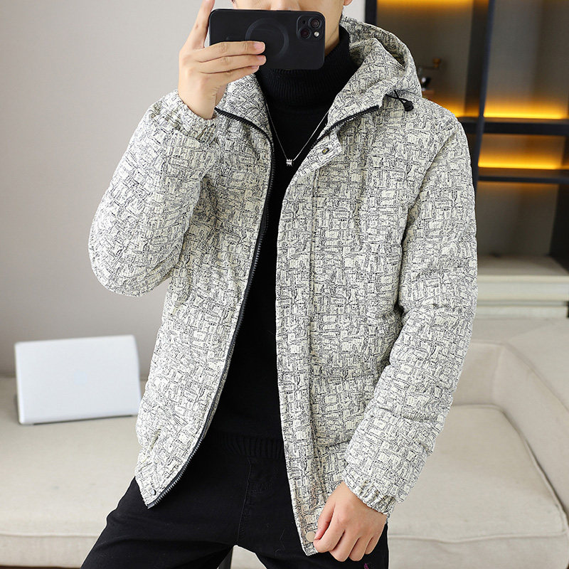 男士秋冬季新款加厚保暖灯芯绒连帽棉衣痞帅潮牌休闲抗寒棉袄外套,男装,夹克,淘宝优惠券,粉丝福利购,淘宝优惠卷