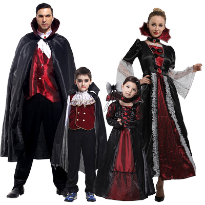 万圣节亲子服装化妆舞会欢乐派对