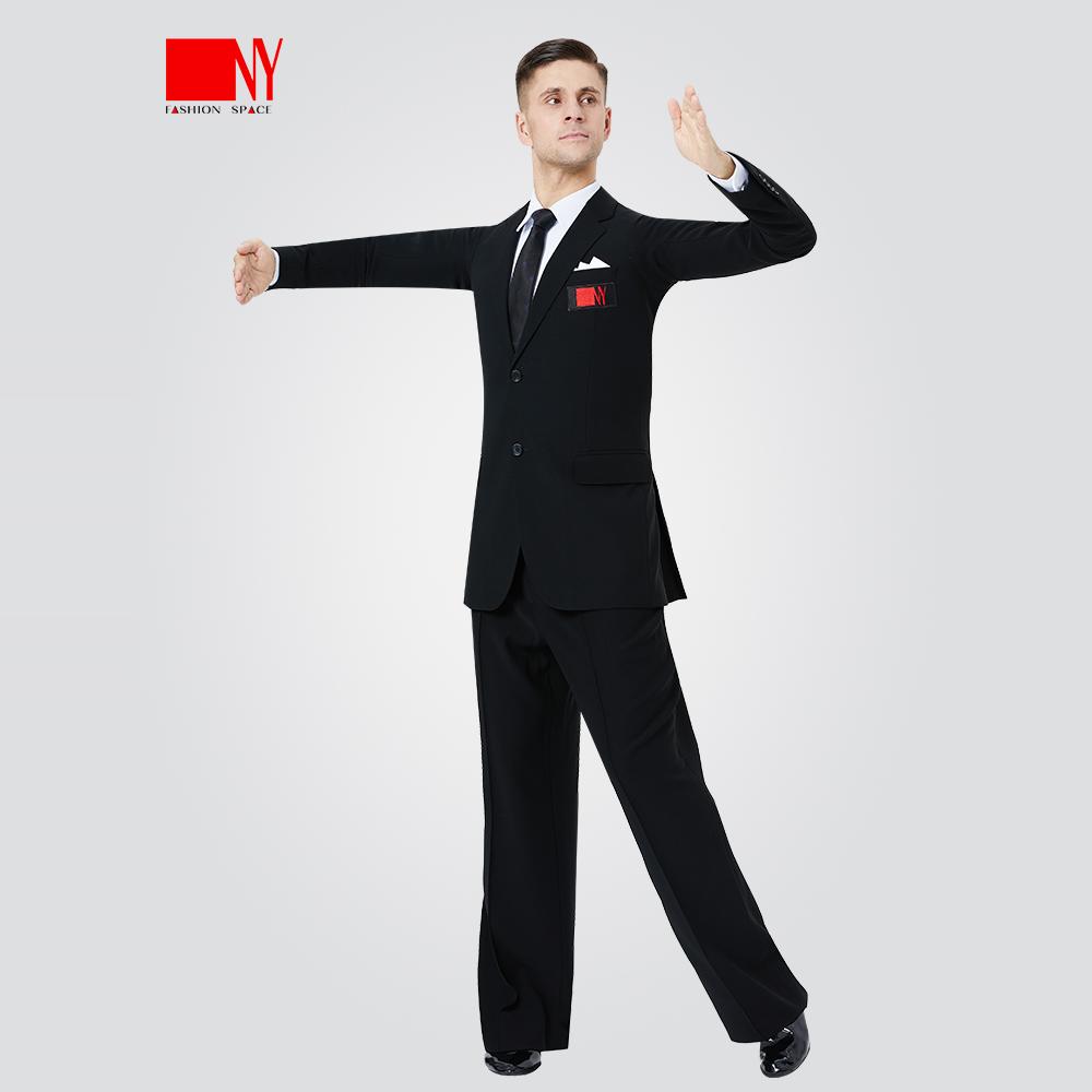 纳艺表演西装定制全套表演西服西裤国标男士比赛舞服演出服