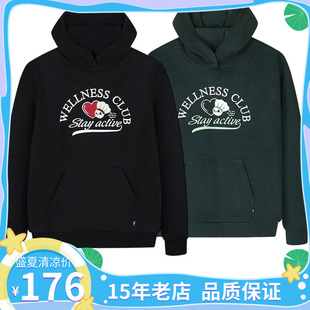 361度女装2025冬季新品加厚宽松保暖连帽套头卫衣562544816S
