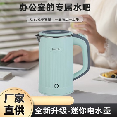 0.8L Small Electric Kettle, Water Boiler, Stainless Steel