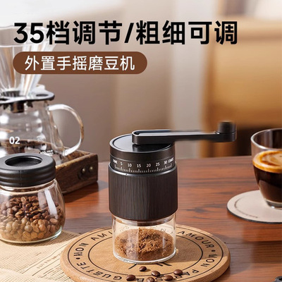 External hand cranked coffee grinder手摇磨豆机