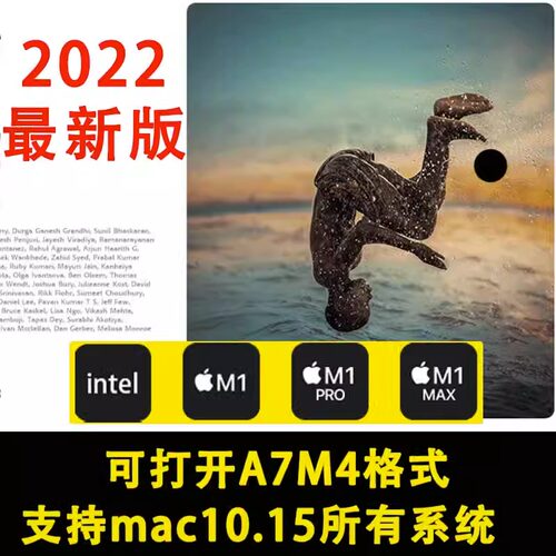 2022苹果WIN/MAC版M1芯片原生LR支持intel A7M4格式视频教程远程