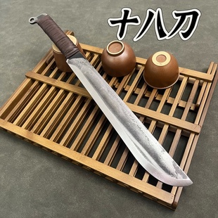 户外携带防身短刀弹簧钢一体刀荒野求生开路唐横刀车载兵器未开刃