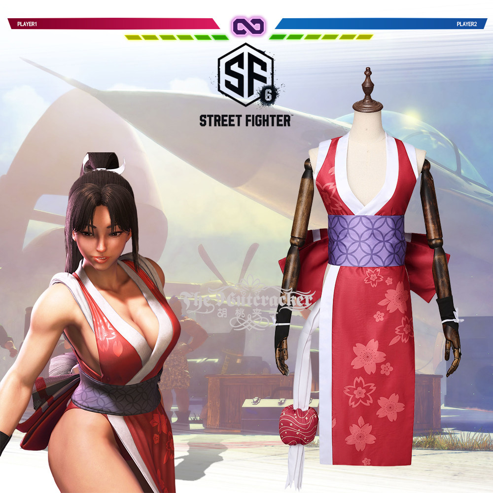 炫漫 预售 街霸6街头霸王 不知火舞cosplay动漫服装