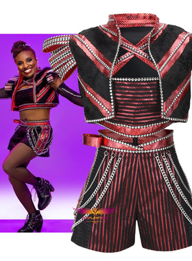 预售六个皇后音乐剧six安妮 克利夫斯红色裙子表演服装短裙cos服