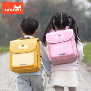诺狐儿童书包小学生女孩男童一二到三年级2023新款轻便减负护脊包