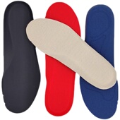 垫 透气吸汗减震防臭男女跑步弹力气垫超薄防滑黑色鞋 运动鞋 垫薄款