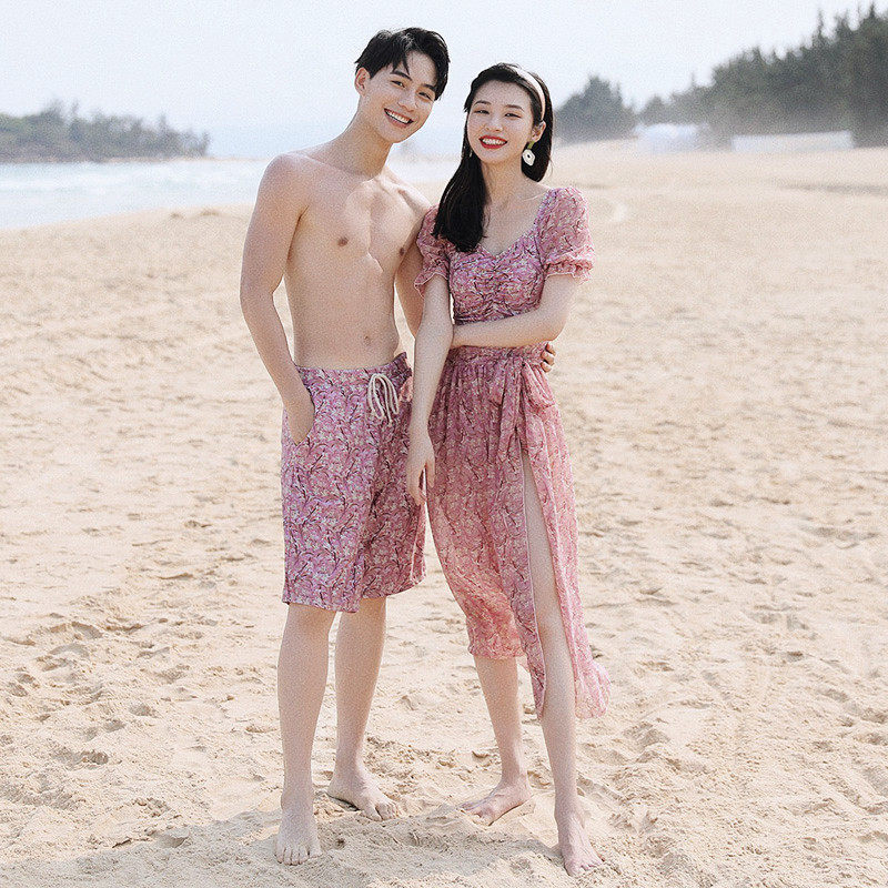 泳衣性感泳装温泉海边情侣款