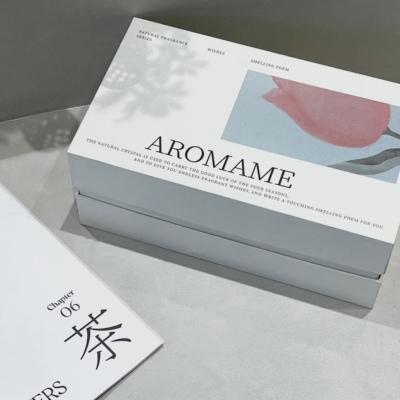 AROMA ME弥香天然白水晶香薰扩香石办公室室内家用高级感香薰礼盒