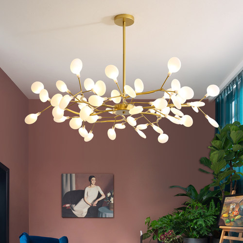 北欧现代大气风房间轻奢餐厅灯