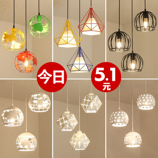 餐厅吊灯三头创意个性 灯饰吧台卧室现代简约轻奢餐吊灯具 北欧新款