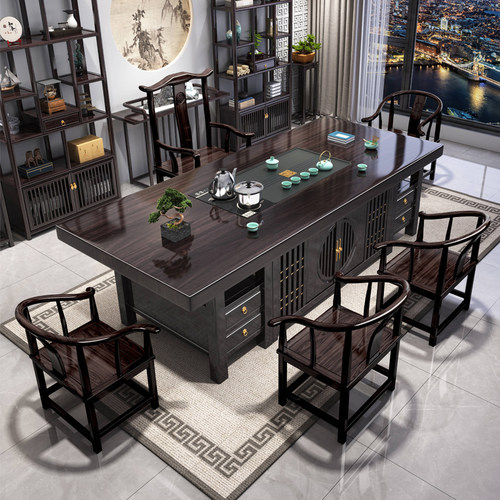 工厂直销新中式现代简约茶桌茶台