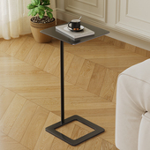 简约客厅卧室小茶几边几床头迷你置物架沙发边桌外卖架花架储物架