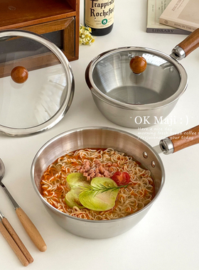 泡面不锈钢碗学生宿舍用带盖泡面碗大容量家用泡方便面碗手柄面碗