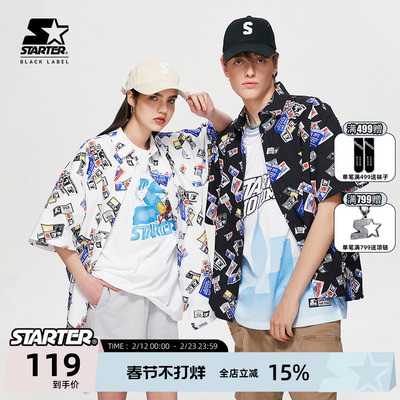 Starter男女同款时尚宽松短袖