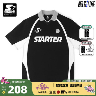 2024年夏季 新品 POLO衫 V领美式 复古球衣风宽松 男女同款 STARTER