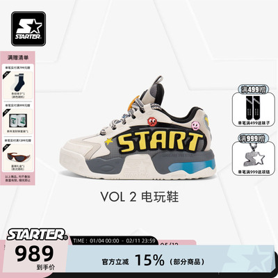 STARTER2025夏季增高男女板鞋