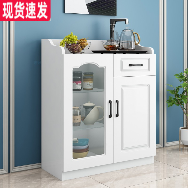 简约现代厨房碗收纳储物餐边柜