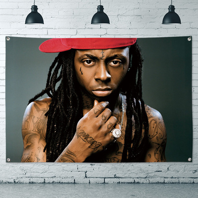 嘻哈说唱挂旗rapperlilwayne
