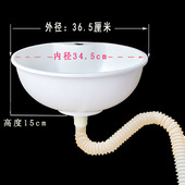 塑料轻型洗脸盆家用浴室用洗漱盆圆形成人台上盆幼儿园儿童洗手盆