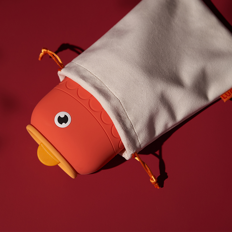 锦鲤暖水袋硅胶热水袋防爆暖手宝