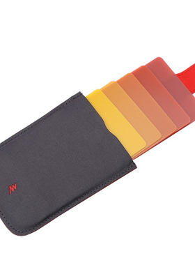 DAX层叠式抽拉卡包 渐变随身银行卡套超薄卡片包名片夹简约小钱包