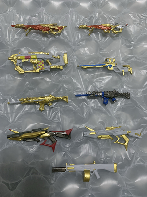 手工codm小挂件模型九选一备注(7CM送挂绳)