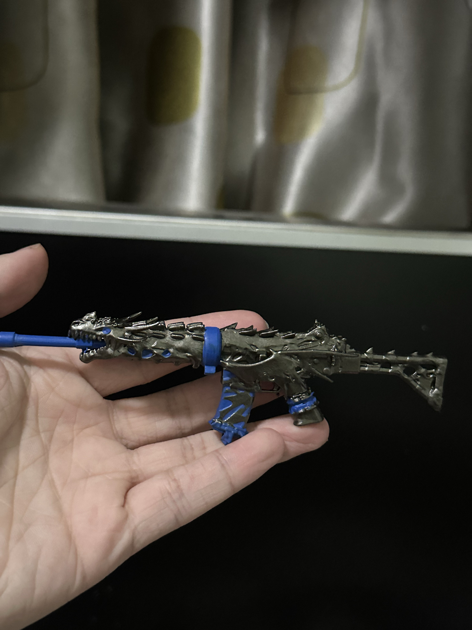 手工使命召唤手游冰龙(15cm)树脂3d打印