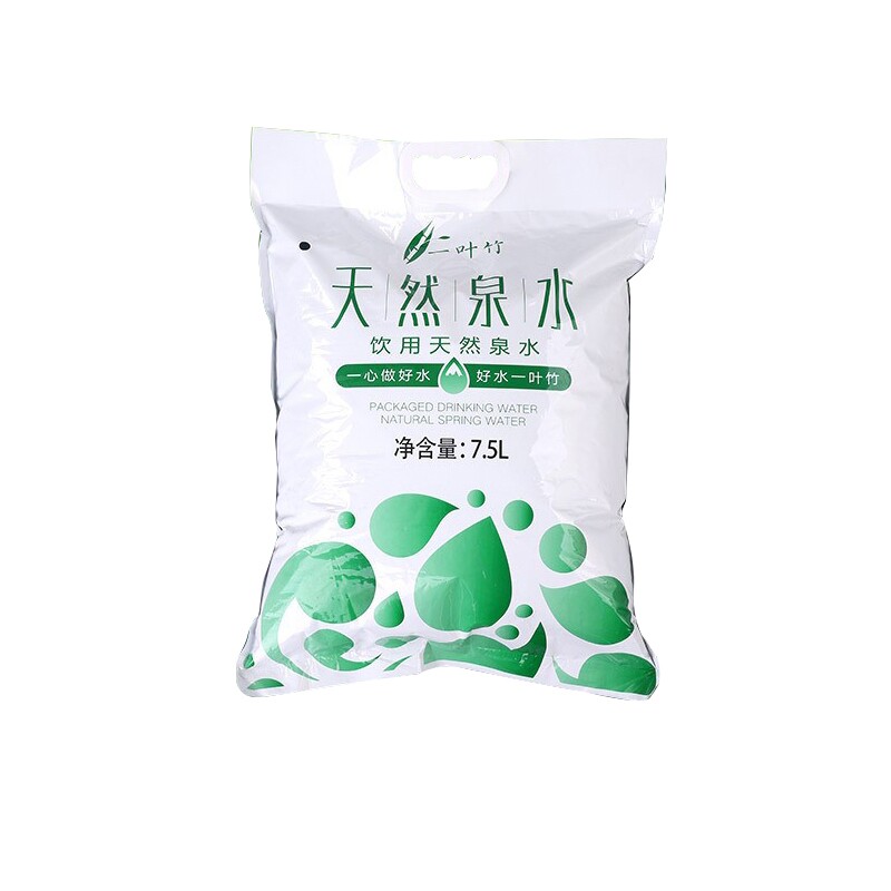 一叶竹饮用天然山泉水袋装水7.5L*6袋新鲜母婴泡茶煲汤煮饭泉水