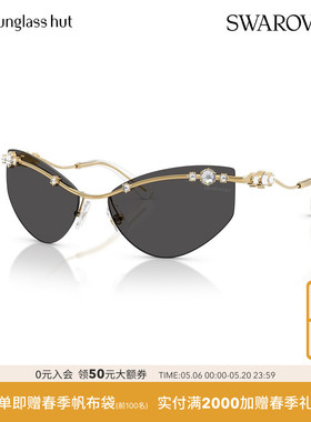 SWAROVSKI/施华洛世奇太阳镜女款墨镜不规则形眼镜0SK7039