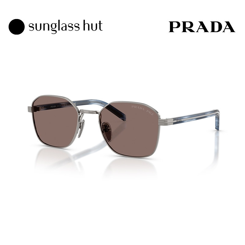 PRADA/普拉达太阳眼镜男偏光驾驶方墨镜0PR C50S