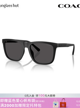 COACH/蔻驰时尚休闲百搭太阳镜男款墨镜方形眼镜0HC8427U