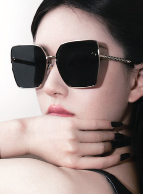 VERSACE/范思哲赵露思同款太阳镜女款墨镜方形眼镜0VE2270D