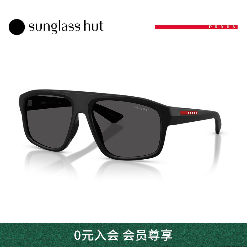 【2025秋冬新品】PRADA LINEA ROSSA太阳眼镜男墨镜0PS B02SF