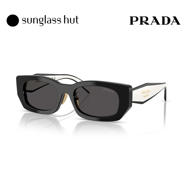 PRADA普拉达太阳镜女百搭墨镜枕形时尚眼镜0PR B05SF