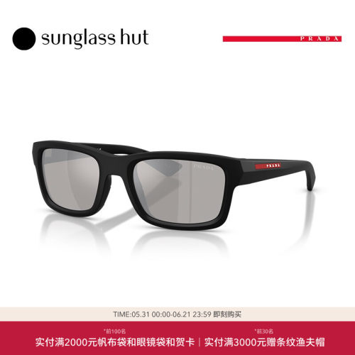 PRADA /普拉达【2026春夏新品】太阳镜男墨镜不规则眼镜0PS B10SF