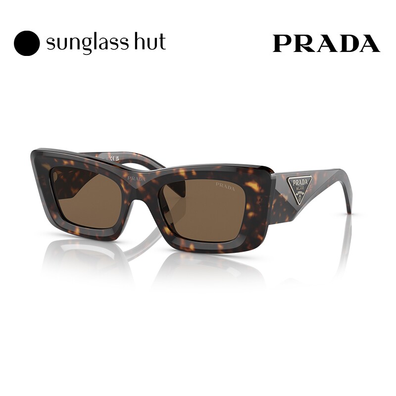 PRADA普拉达太阳镜女款墨镜猫眼形眼镜0PR 13ZS