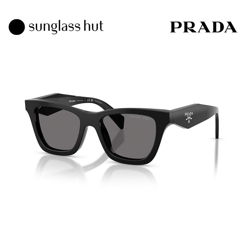 PRADA太阳眼镜女偏光驾驶开车墨镜蝶形0PR C07SF