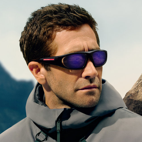 PRADA/普拉达【2026春夏新品】太阳镜男墨镜不规则形眼镜0PS B03S