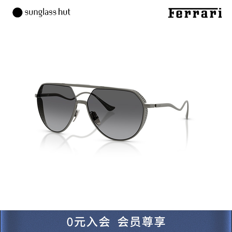 FERRARI【2025春夏新品】太阳眼镜男渐变色偏光驾驶墨镜0FH1021T