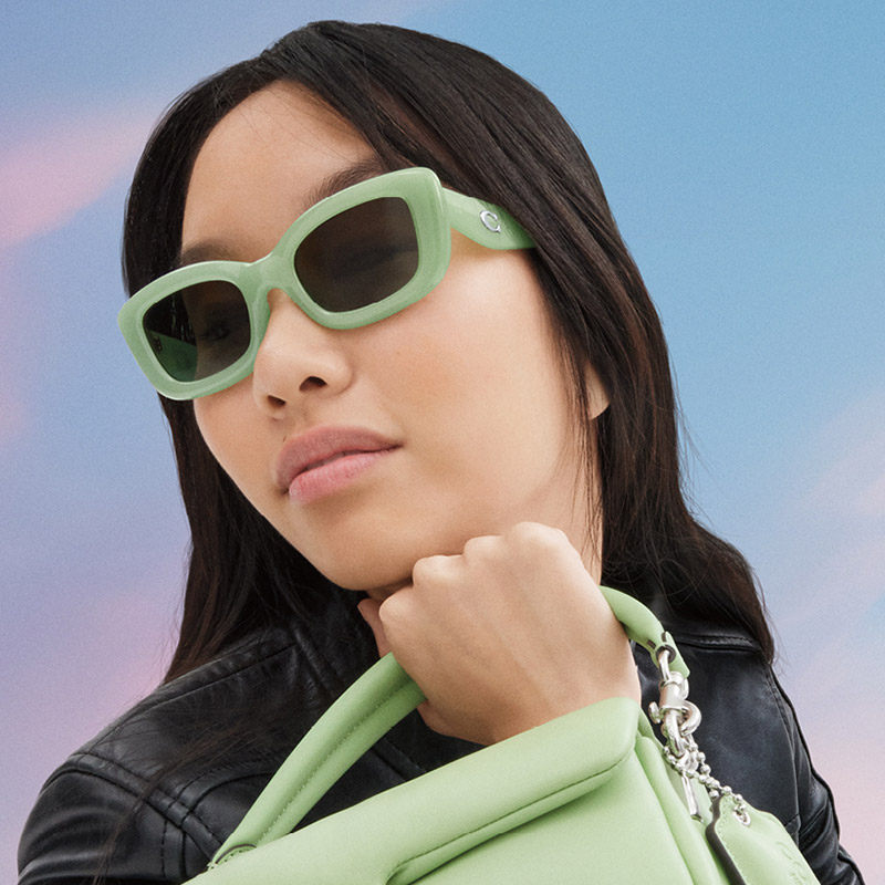 COACH/蔻驰太阳镜女时尚搭配墨镜长方形眼镜0HC8390U