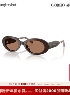 ARMANI【2025春夏新品】太阳镜女款墨镜椭圆形时尚眼镜0AR8234U